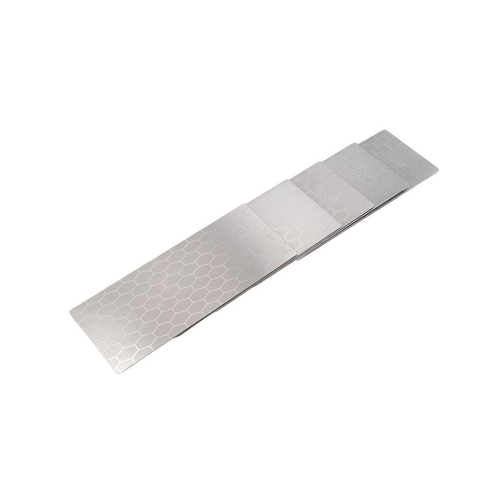 Diamond Sharpening Stones, 10Pcs Diamond Sharpening Plates With Honeycomb Surface Plate 200/400/600/1000/2000 Grit 6032211522396