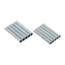 10pcs Tent Pole Sleeve Set 8.5mm Fiberglass Connector Durable Iron Quick Field for Camping