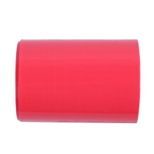 2X 2M 50mm Width PVC Heat Shrink Wrap Tube Red for 2 X 18650 Battery