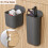 Pasteable Pc Screen Pen Holder Desktop Storage Boxes Desk Pen Pencil Organizer Office Storage School 9