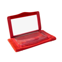 Football Play Wristband Red with Clear Instruction Display for Instant Play Access and Soccer Training