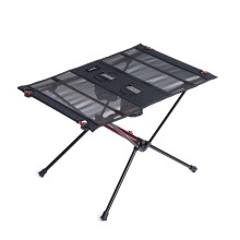 Ultralight Aluminum Folding Camping Table with Storage Bag, Durable Roll Up Picnic Table for Outdoor
