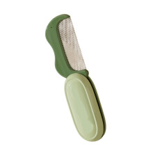 Convenient Pocket Size Pet Grooming Comb Hair Brush For-Green