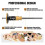 Wheel Marking Gauge,Woodworking Dovetail Scribing Gauge, Scriber Marking Tools, Essential Tools for Woodworking Projects 3