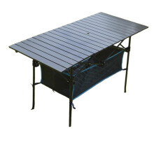 Folding Camping Table Aluminum Alloy 70x70 Lightweight Waterproof Rustproof for Outdoor BBQ