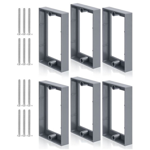 New 1/2 Inch Outlet Box Extender Electrical Outlet Extender for Electrical Boxes and Electrical Outlets, Building