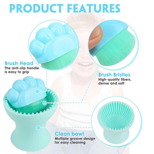 Sunscreen Applicator for Kids, Sunscreen Brush Set, Sunscreen Lotion Applicator Travel Sunscreen Applicator 3PCS 2