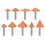 Set 8mm Handle 3D V-Shaped Knife 3D Computer Engraving Knife Woodworking Knife V-Shaped Milling Cutter 1