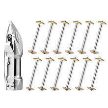 10 Pcs Bobbins & 1 Pcs Sewing Machine Shuttle-Bobbin Case Compatible with 27, 28, 127, 128 Treadle Sewing Machines Parts