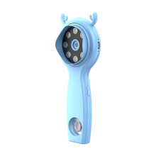 Handmicroscoop voor Kinderen, Draagbare Digitale HD-Loep, Twee Lenzen, Multifunctioneel Vergrootglas, Ondersteunt Foto- en Video-Opnames.