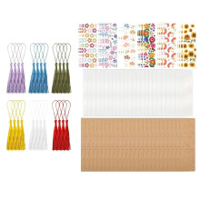 DIY Blank Bookmark Covers  Paper Bookmark Sleeves Blank Display Cards Resin Bookmark Holder for Favor Gift A