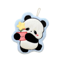 Cute Panda Hanging Hand Towels for Kitchen and Bathroom, Soft Thick Absorbent Cartoon Design