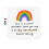 Σουβέρ Brighten Every Moment, Ξύλινη Αντιολισθητική Επιφάνεια Rainbow, Συμπαγές Μέγεθος 9*9cm, 5