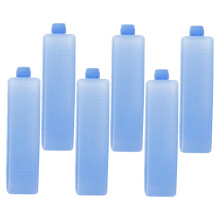 6Pcs Reusable Ice Packs for Coolers and Lunch Boxes, Long Lasting Freezer Blocks for Camping