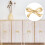 2pcs Gold Brass Bow Dresser Knobs, Vintage Bow Shape Drawer Pull Handles for Cabinet, Wardrobe, Kitchen 6
