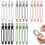 Data Cable Organizer, Upgrade Silicone Cable Ties Reusable Cable Management Organizer, Elastic Cord Organizer 3