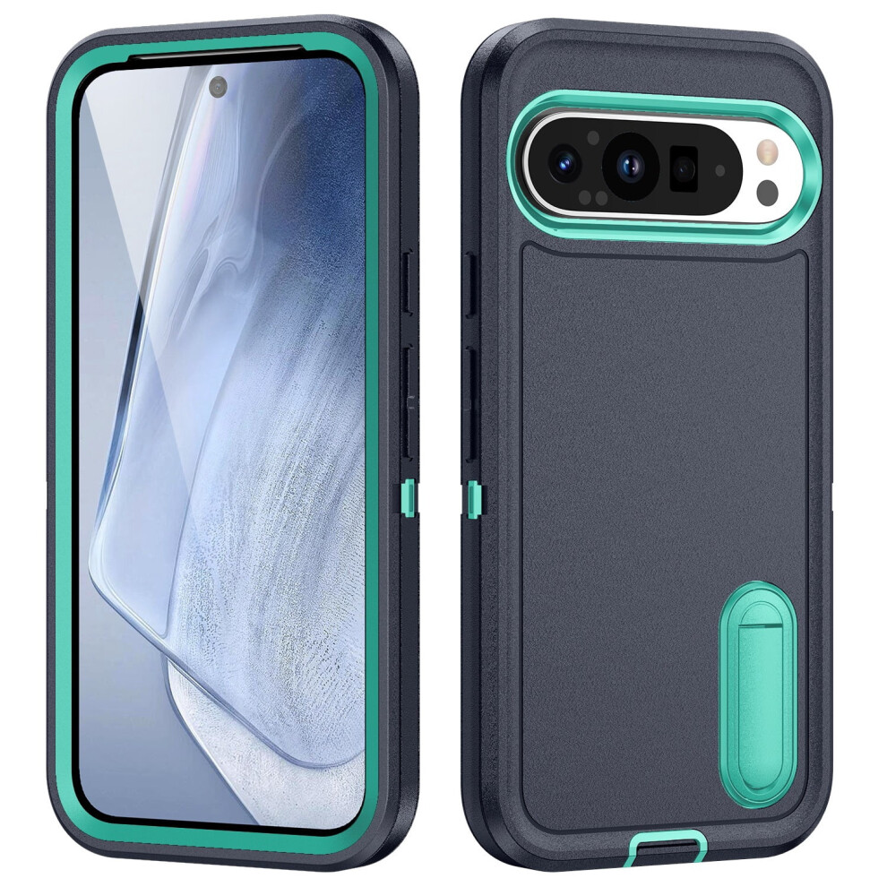 Compatible For Google Pixel 9 Case Compatible For Google Pixel 9 Pro Case Military Grade Drop Protection Case With Stand 9365509728468