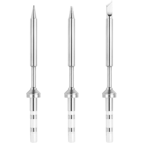 6Pcs for Pinecil TS100 Soldering Iron Tips Replacement, Portable Micro-Solder Pen Stations Soldering Accessories 2