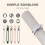 Data Cable Organizer, Upgrade Silicone Cable Ties Reusable Cable Management Organizer, Elastic Cord Organizer 6