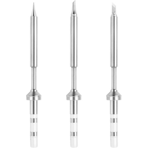 6Pcs for Pinecil TS100 Soldering Iron Tips Replacement, Portable Micro-Solder Pen Stations Soldering Accessories 2