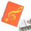 Orange A4 Sheet Music Binder 60 Pages Detachable 1