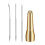 Leather Sewing Awl – Copper Handle with 3 Needles – Hand Stitching Tool 1
