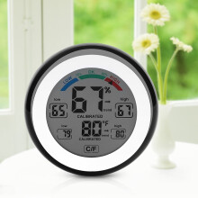 Wskaźnik temperatury YLSHRF, cyfrowy higrometr do wnętrz, termometr, wyświetlacz LCD, miernik wilgotności i temperatury, wyświetlacz temperatury