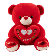 Teddy Bear Plush Doll 11.8 Inch with Heart
