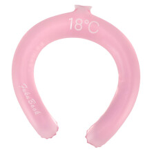 Cooling Neck Tube Reusable Freeze Design for Summer Sports Travel Outdoor Use Pink