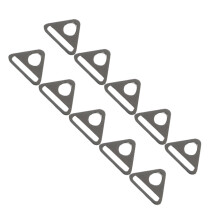10 Stück verstellbare Campingzeltschnurschnallen,-32mm zehn