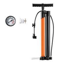 Bodenfahrräder Reifenpumpe Hochdruck-Handluftpumpen-Orange