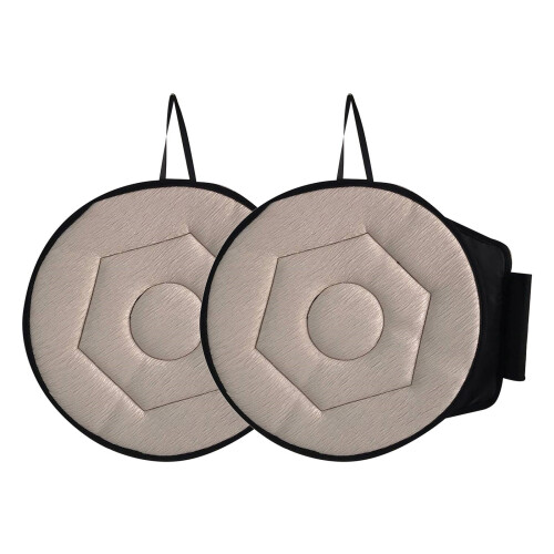 Car Seat Cushion Rotating Swivel 2-Piece 1