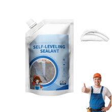 Heavy Duty Concrete Crack Filler 500g White, Quick Dry Self Leveling Waterproof Sealant for Driveway and Sidewalk