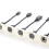 DP1.2 Panel Mount Feedthrough Connector Female to Male Panel Coupler with D-Type and XLR Mount 3