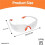 Safety Glasses for Work & Lab, Protective Chemistry Laboratory Goggles,Comfortable Serviceable Impact-Resistant 20 Pack 10