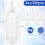 Singhoow 100Pcs 120ml / 4oz Tip Glue Bottle Bulk Plastic Tip Aplicator Bottle Refillable Dropper Squeeze Bottles B 6