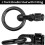 L Track Double Stud Tie Down Fitting with O-Ring, Use with L Track Rails,to Create Instant Tie-Down Anchor Points 2