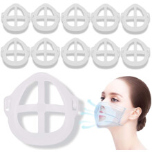 Silicone Face Mask Bracket 3D Inner Support Frame Reusable Anti Fog Design for Easy Breathing