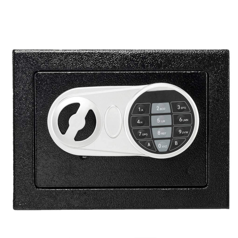 17E Electronic Safe Box With Digital Keypad, Solid Steel Construction, Ideal For Home Money And Jewelry 9771547380979