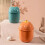 Desktop Trash Can Mini Trash Bin with Lid, Compact SpaceSaving Waste Bin for Bedroom and Dormitory 3