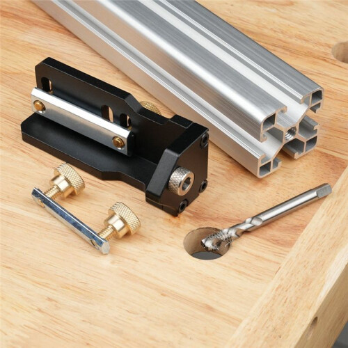 Tapping Auxiliary Tool Manual Tapping Machine DIY Handheld Adjustable Tap Applicable to 20/30/40 Aluminum Profiles 2