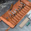 Chisel Roll,Tools Wrench Roll  Pouch with 10 Pockets for Knife Hammers,Gouges, Carving Knife,Fishing Jigs 5