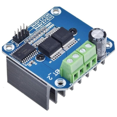 4-Pack BTS7960 43A H-Bridge Motor Driver - High-Power  Motor Controller with Current Limiting/Overheat Protection