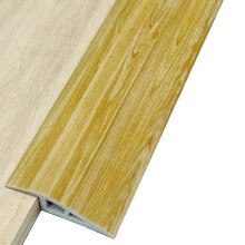 3.28FT Self Adhesive Floor Transition Strip Threshold Reducer for Laminate Tile Carpet, Waterproof Wearresistant Trim W5CMxH1CM Color D