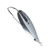 Cuillère sans mauvaises herbes leurres de pêche-Argent 72mm