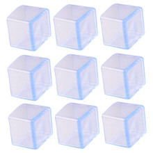 40PCS Silicone Chair Leg Caps NonSlip Furniture Leg Protectors for Hardwood Floors