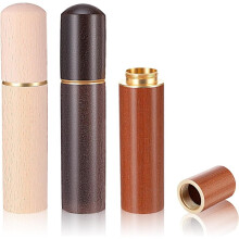 3 PCS Wooden Sewing Storage Case Portable Versatile Sewing Storage Case for Embroidery Knitting Crafts Toothpick Bead