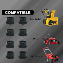 741-0245 941-0245 Flänsbussning Ersätter 706-15980-01 7061598001 för Cub Cadet MTD Craftsman Troy-Bilt 10028 (8-Pack)