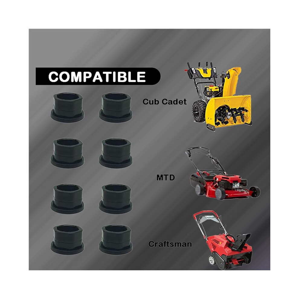 741-0245 941-0245 Flange Bushing Replaces 706-15980-01 7061598001 For Cub Cadet Mtd Craftsman Troy-Bilt 10028 (8 Pack) 4712013397539
