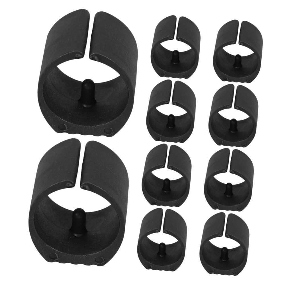Plastic Chair Leg Protectors And Caps 12Pcs For Hardwood Floors Noise Reduction AntiâScratch SlipâOn Fit 9771547381983